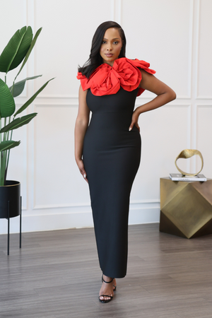 The Rosette Silhouette Gown