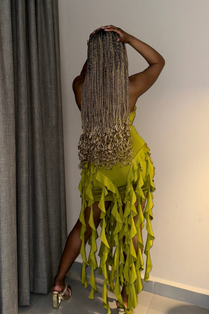 El Marina Ruffled Dress
