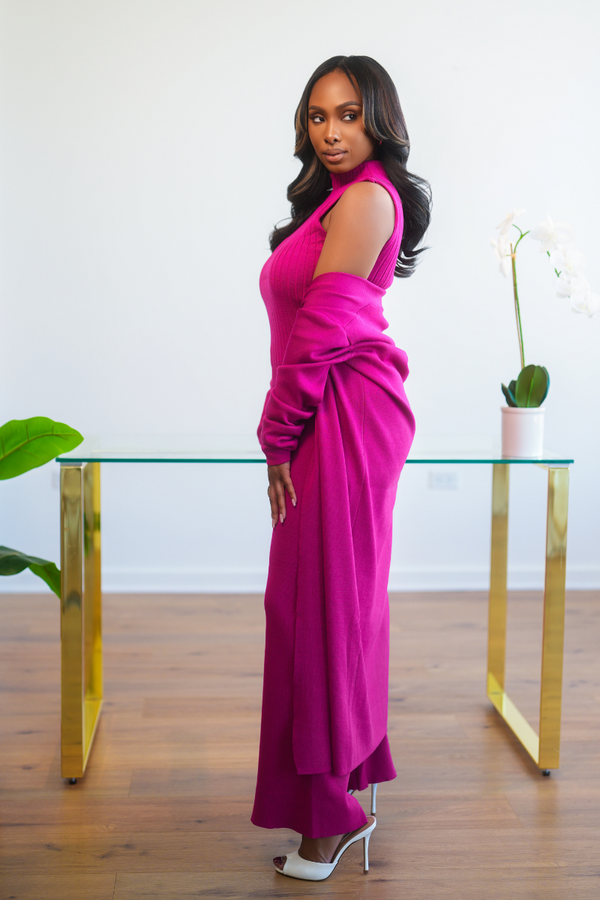 Pink Manhattan Cozy 3-Piece Set - Daisy Pop