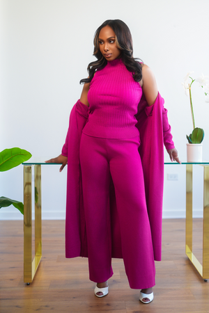 Pink Manhattan Cozy 3-Piece Set