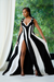 Midnight Bloom Majesty Corset Gown