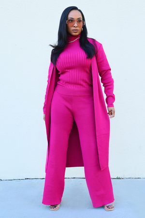 Pink Manhattan Cozy 3-Piece Set