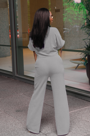 Michigan Ave Gray Duo Two-Piece Set