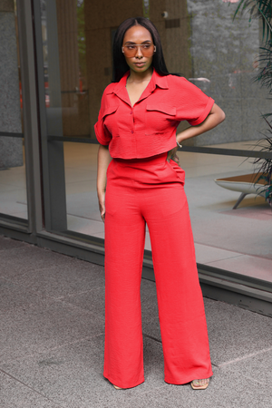 Lakeshore Red Duo Two-Piece Set